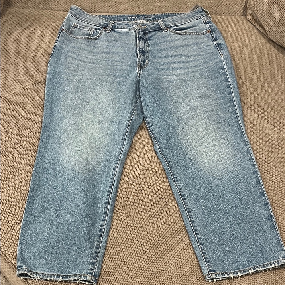 Old Navy Light Blue High-Rise Jeans